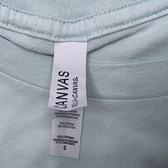 Hearsay Brewing Co. Double Sided Graphic Short Sleeve T Light Blue Men S Unisex - Picture 7 of 8